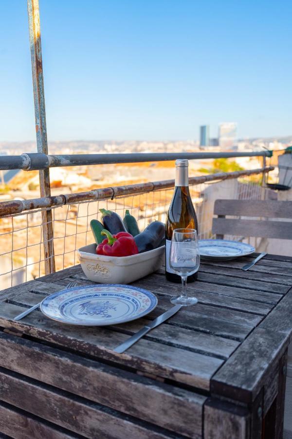 Terrasse Vue Mer & Quartier Historique Vieux Port Marsilya Dış mekan fotoğraf